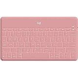 Logitech Keys-To-Go (GEEN, iPhone, iPad, Apple TV), Tablet toetsenbord, Roze