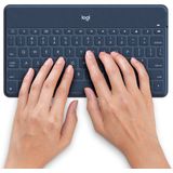 Logitech - Keys To-Go - Bluetooth-Toetsenbord - Klassiek Blauw - Compact