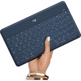 Logitech - Keys To-Go - Bluetooth-Toetsenbord - Klassiek Blauw - Compact