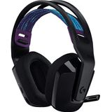 Logitech G535 Lightspeed Wireless Gaming Headset - Lichtgewicht Over-Ear Hoofdtelefoon, Flip-to-Mute Microfoon, Stereo, Compatibel met PC, PS4, PS5, Oplaadbaar via USB - Zwart