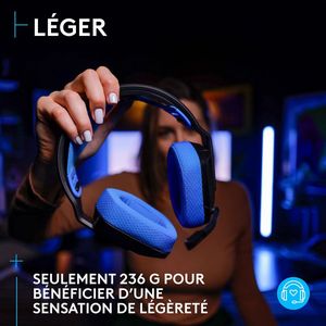 Logitech - G 535 - Draadloze Gaming-Hoofdtelefoon - Zwart - Over-Ear