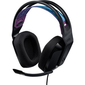 Logitech - G335 - Bedrade Gaming Headset - Zwart - Lichtgewicht Ontwerp
