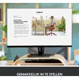 Logitech K860 ERGO Azerty - Draadloos Ergonomisch Toetsenbord met Polssteun