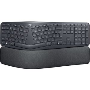 Logitech - ERGO K860 - Toetsenbord - Draadloos - Zwart