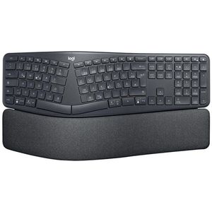 Logitech K860 - Draadloos Toetsenbord - Ergonomisch - QWERTY - Grijs