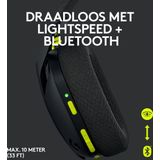 Logitech - G435 Lightspeed - Draadloze Gaming Headset - Zwart