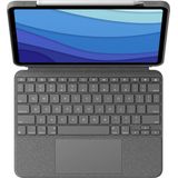 Case for Tablet and Keyboard Logitech iPad Pro 11" (1st, 2nd, 3rd Gen) Qwertz German Black