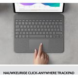 Logitech - Combo Touch - Toetsenbordbehuizing - Zwart - Geschikt voor iPad Pro 12,9 Inch