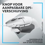 Logitech - G502 X - Bedraad - Wit - Hoogwaardige Gamingmuis