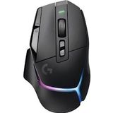 Logitech G502 X Plus - Draadloze Gamingmuis - Rechtshandig - Optisch - RGB - Zwart