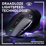 Logitech G502 X Lightspeed - Draadloze Gamingmuis - Rechtshandig - Optisch - Zwart