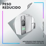 Logitech G502 X Lightspeed - Draadloze Gamingmuis - Rechtshandig - Optisch - Wit