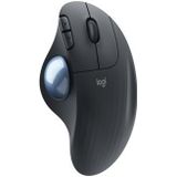 Logitech Ergo M575 for Business - Draadloze Muis - Bluetooth - Trackball - Rechtshandig - Graphite