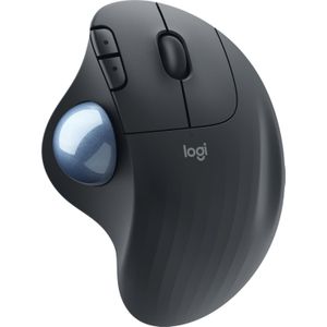 Logitech Ergo M575 for Business - Draadloze Muis - Bluetooth - Trackball - Rechtshandig - Graphite