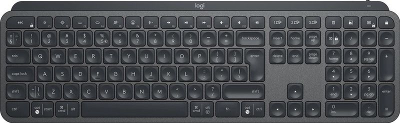 Logitech Mx Toetsenbord Zilver German QWERTZ