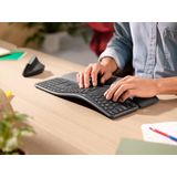 Logitech ERGO K860 for Business toetsenbord Bluetooth Duits Grafiet