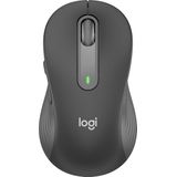 Logitech Signature M650L Large Graphite Wireless Maus für die rechte Hand