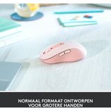 Logitech - Signature M650 - Draadloze Muismodel - Zwart - Comfortabel Ontwerp