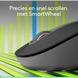 Logitech Signature M650 L - Draadloze Muis - Linkshandig - Graphite