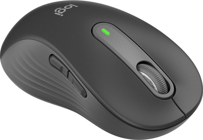Logitech Signature M650 L - Draadloze Muis - Linkshandig - Graphite