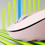 Logitech Signature M650 - Draadloze Muis - Rechtshandig - Roze