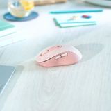 Logitech Signature M650 - Draadloze Muis - Rechtshandig - Roze