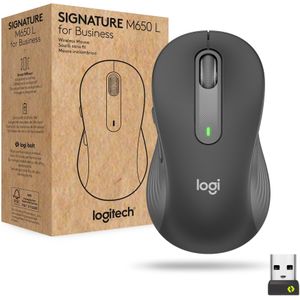 Logitech Signature M650 - Muis - Zwart