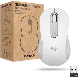 Logitech Signature M650 for Business muis Rechtshandig RF-draadloos + Bluetooth Optisch 4000 DPI