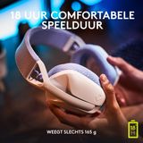 Logitech - G435 - Draadloze Gaming Headset - Wit - Lichtgewicht