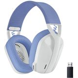 Logitech G435 - LIGHTSPEED en Bluetooth draadloze gaming headset - Wit
