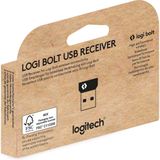 Logitech - Bolt Receiver - USB-A - Draadloze Technologie - Betrouwbare Verbinding
