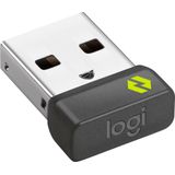 Logitech - Bolt Receiver - USB-A - Draadloze Technologie - Betrouwbare Verbinding