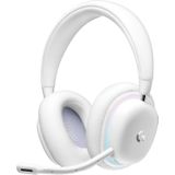 Logitech G G735 Kabelloses Gaming Headset, Anpassbare LIGHTSYNC RGB-Beleuchtung, LIGHTSPEED, Bluetooth, Abnehmbares Mikrofon, Kompatibel mit PC & Mac – Weiß