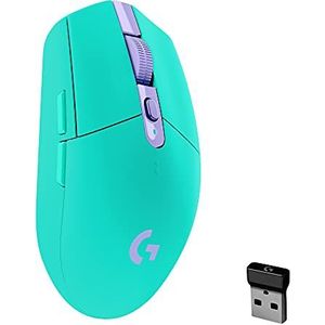 Logitech G G305 muis Rechtshandig RF-draadloos + Bluetooth Optisch 12000 DPI