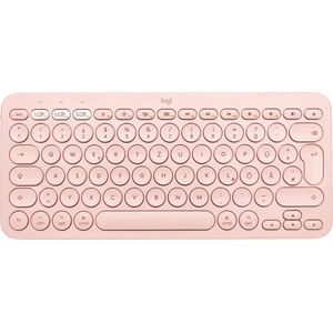 Logitech K380 Multi-Device Bluetooth Keyboard for Mac - Toetsenbord - draadloos - Bluetooth 3.0 - AZERTY - Frans - roze