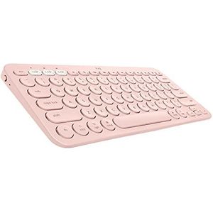 Logitech K380 for Mac Multi-Device Bluetooth Keyboard toetsenbord QWERTY Spaans Roze