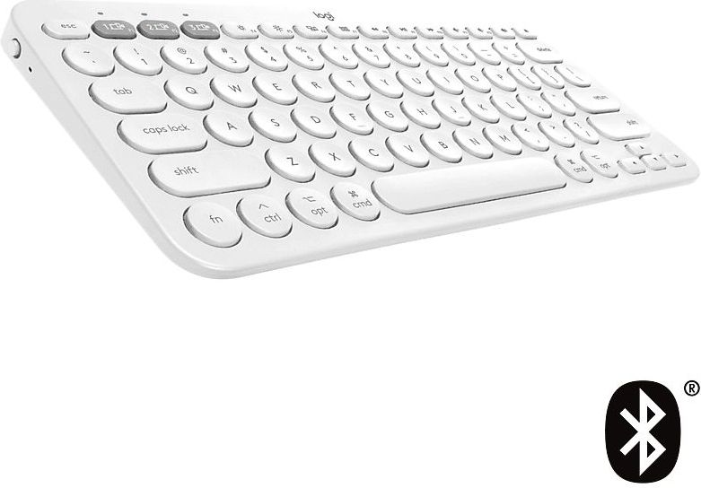 Logitech K380 for Mac Multi-Device Bluetooth Keyboard toetsenbord QWERTY Engels Wit