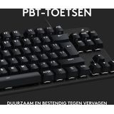 Logitech G413 TKL SE - Mechanisch Gaming Toetsenbord - Qwerty ISO - Zwart