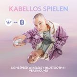 Logitech - G705 - Draadloze Gamingmuis - Wit - Lichtgewicht - Bluetooth