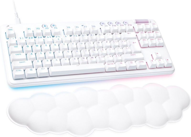 Logitech G713 Aurora - Gaming Toetsenbord - Wit - USB-C
