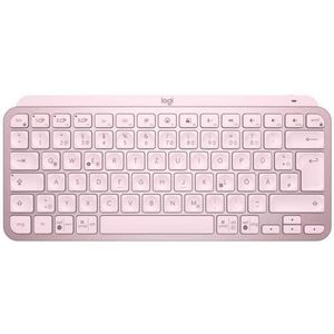 LOGITECH MX Keys Mini Minimalist Wireless Illuminated Keyboard - ROSE - CENTRAL (DE)