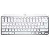 Logitech MX KEYS mini - Draadloos Bluetooth Toetsenbord - AZERTY FR - Pale Grey