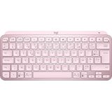 Logitech - MX KEYS mini - Draadloos Bluetooth Toetsenbord - Roze