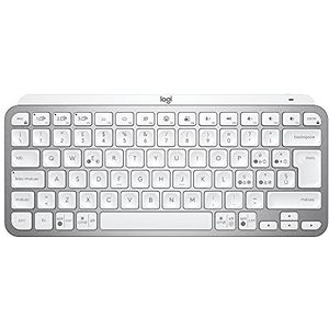 Logitech MX Keys Mini toetsenbord RF-draadloos + Bluetooth QWERTY Italiaans Grijs