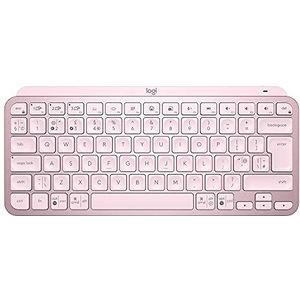 Logitech MX Keys Mini toetsenbord RF-draadloos + Bluetooth QWERTY Engels Roze