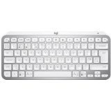 Klawiatura Logitech MX Keys Mini Bezprzewodowa Srebrno-biaÅ‚a UK (920-010499)