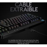 Logitech G Pro Gamingtoetsenbord - Spaans - Compact Ontwerp - Gx Blue Clicky