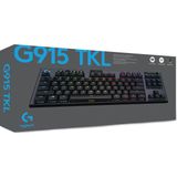 Logitech G915 TKL Lightspeed - Mechanisch Gaming Toetsenbord - Draadloos - GL Tactile - Azerty BE