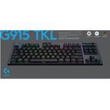 Logitech G915 TKL Lightspeed - Mechanisch Gaming Toetsenbord - Draadloos - GL Tactile - Azerty BE