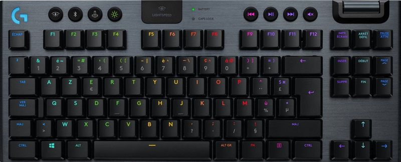 Logitech G915 TKL Lightspeed - Mechanisch Gaming Toetsenbord - Draadloos - GL Tactile - Azerty BE
